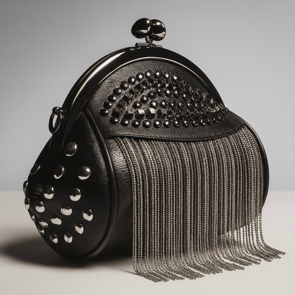 Bolso glam flecos