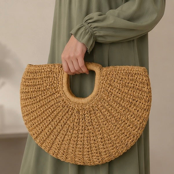 Bolso media luna rifia