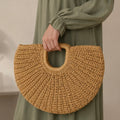 Bolso media luna rifia
